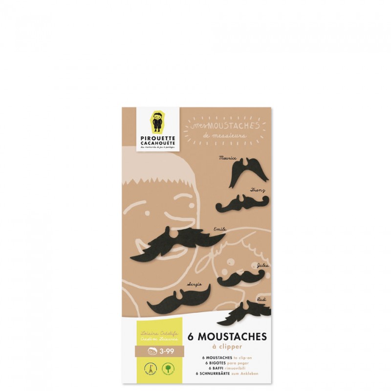 moustaches en carton