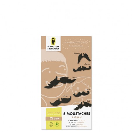 moustaches en carton