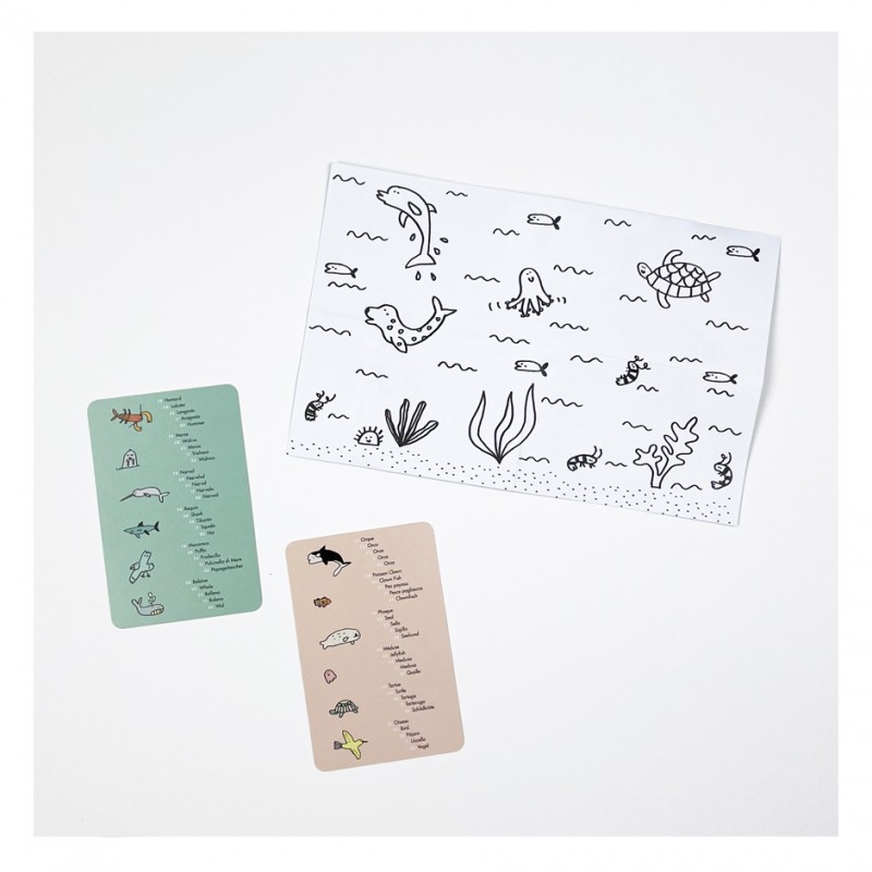 JEU DE CARTES MISTIGRI ANIMAUX