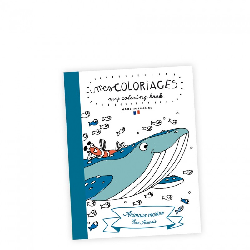 ocean coloring book