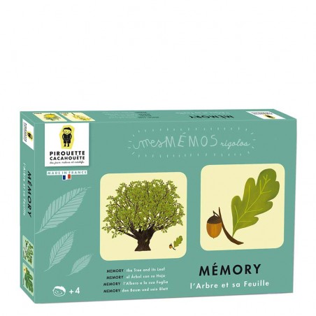 jeu de mémory nature arbres