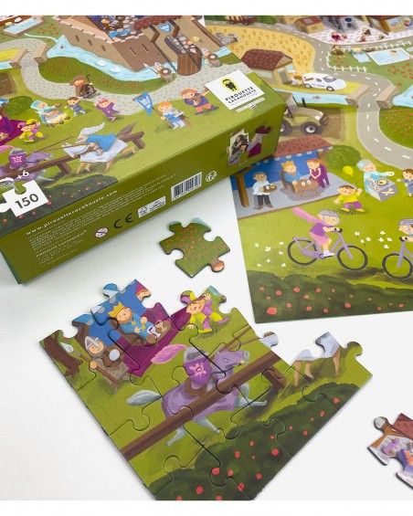 puzzle castle for children aged 6