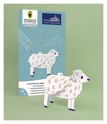 décoration enfant diy mouton à assembler