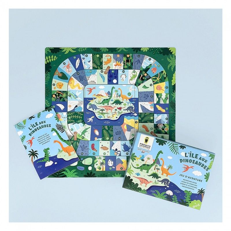 jeu educatif dinosaures enfant plateau t-rex