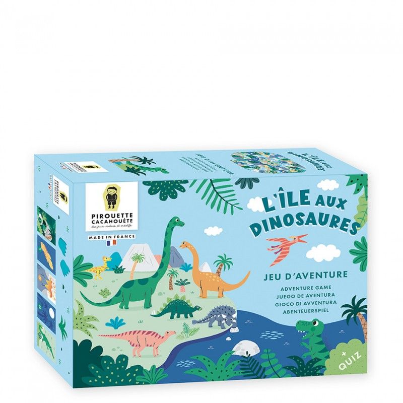 jeu dinosaures pedagogique eco-conçu famille