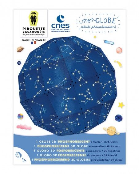 creative kit for kids celestial globe CNES