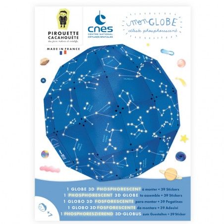 kit créatif enfant globe céleste constellations