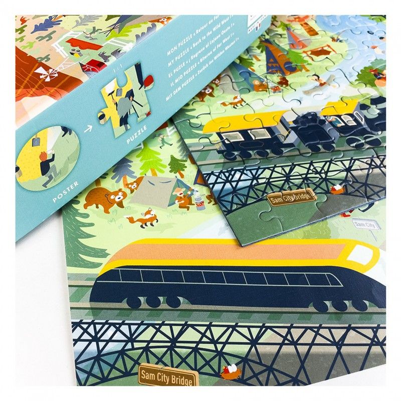 boîte puzzle farwest poster