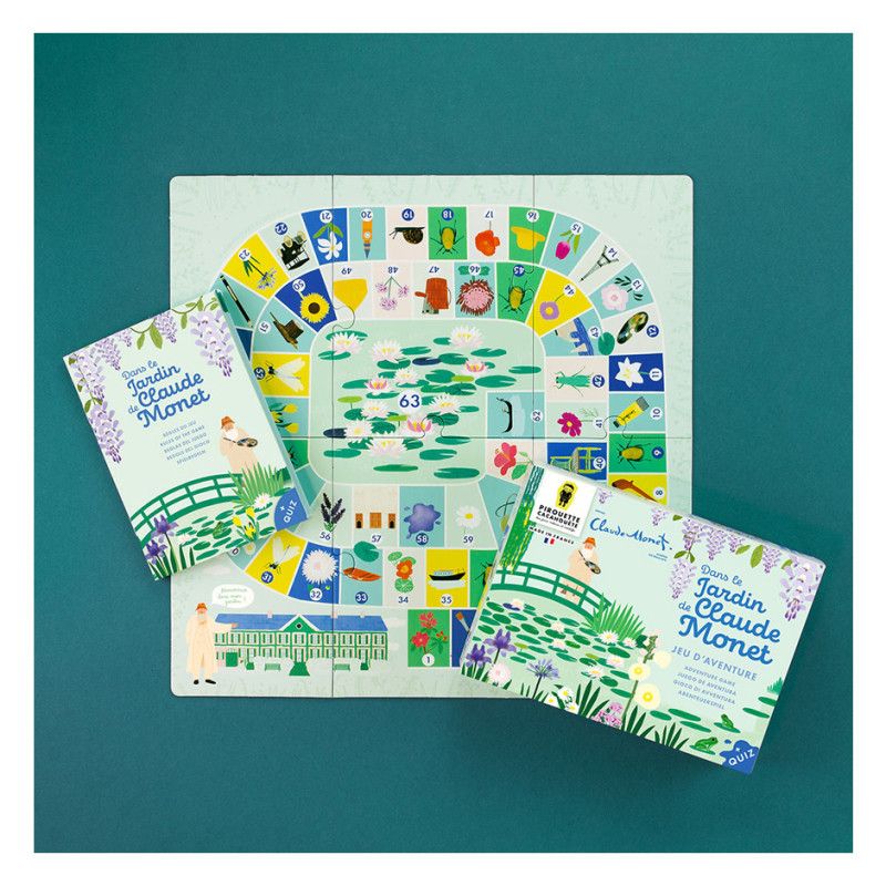 claude monet giverny board game
