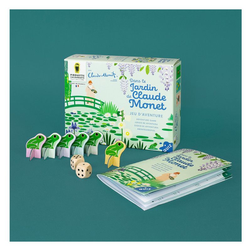 children goose game box tokens monet giverny