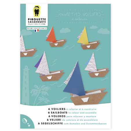 kit créatif bateau voiliers made in france activité ludique
