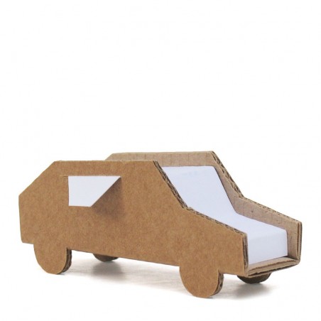 Kraft cardboard cars