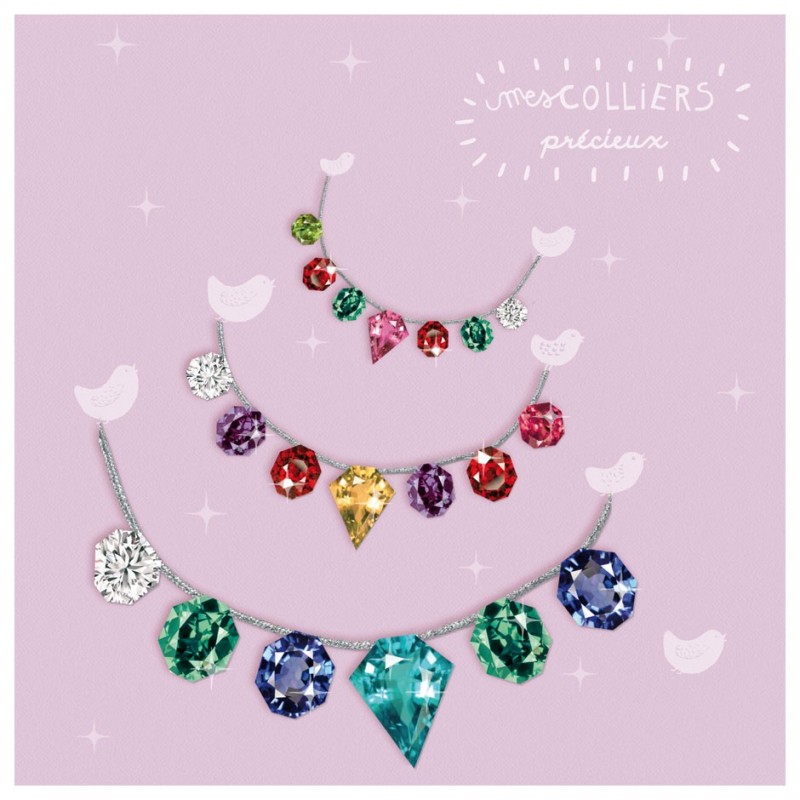 Creative kit Necklaces of precious stones Creative kit Necklaces of precious stones