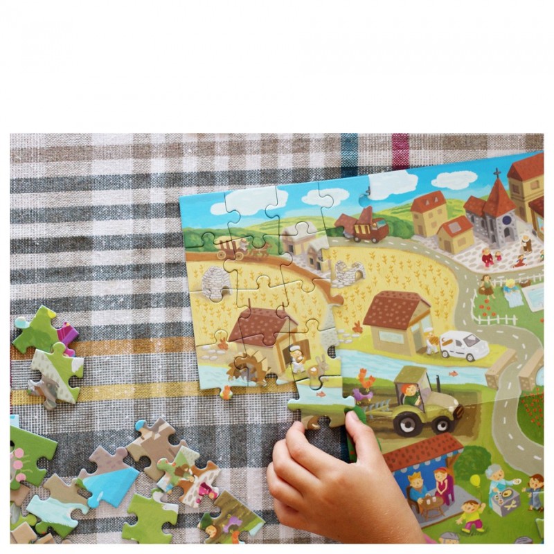 puzzle princesse chateau