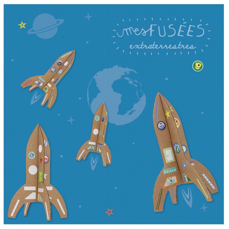 Creative workshop rockets cardboard Creative workshop rockets cardboard