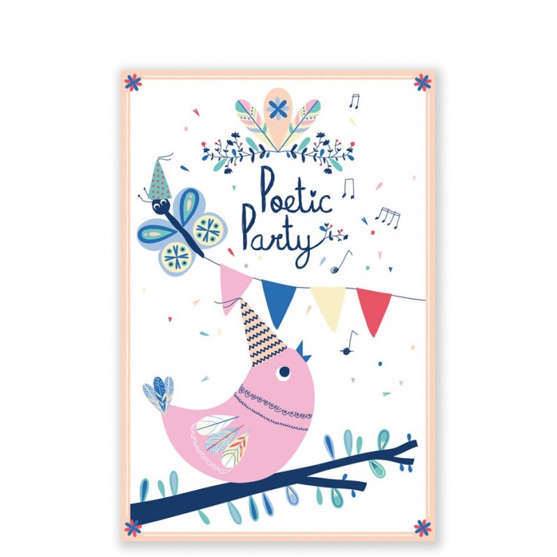 cartes d'invitation princesse