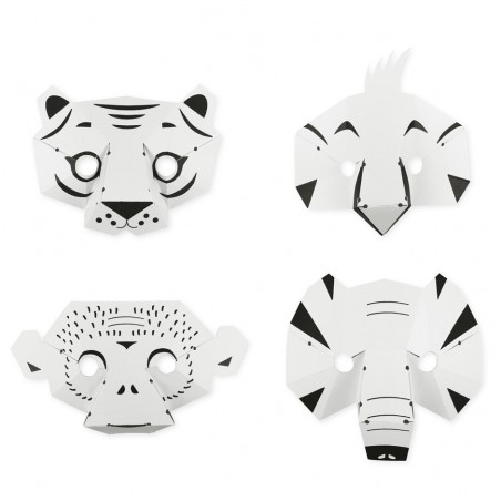 paper jungle masks