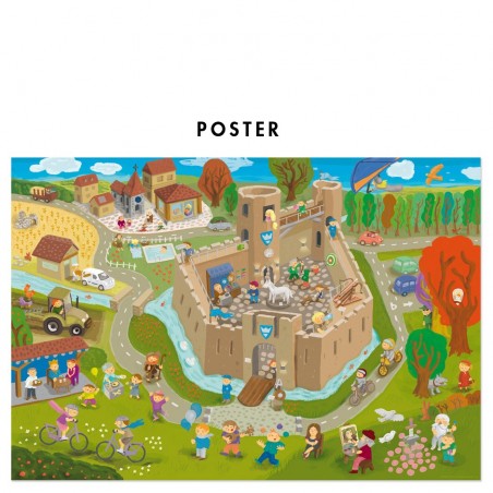 puzzle princesse chateau