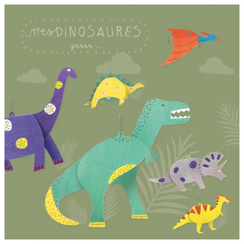 atelier créatif dinosaure